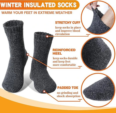 3 Pairs Warm Thermal Socks